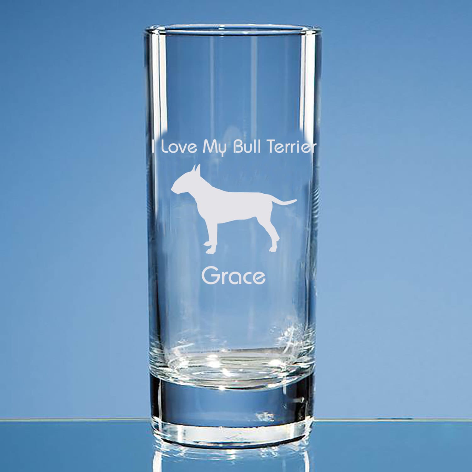 Bull Terrier Glass,  Personalised, Gifts For Dog Lovers, Bull Terrier Gift, Terrier Gin Glass, Bull Terrier Dog Gift For Her, Terrier Gifts