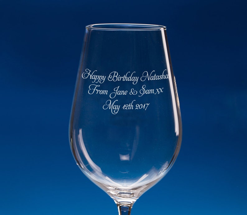 Eagle Wine Glass Eagle Personalised Gift Engraved Eagle Etsy UK