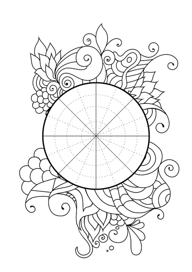 wheel of life printable