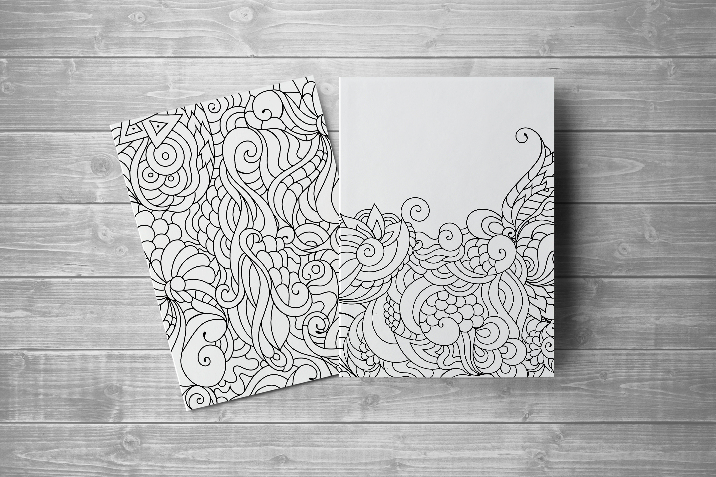 15 Zentangle Doodle Art Coloring. Zen Coloring Page. Zen Doodle ...