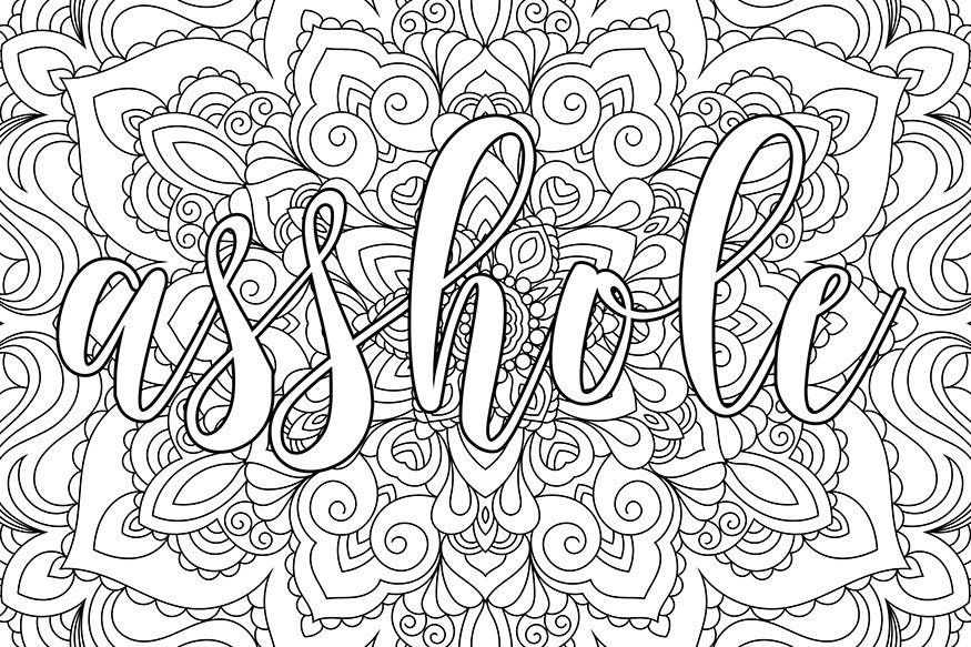 Swear Word Adult Coloring Book: Pop Art - Stress Relief Coloring Book  9781523740321