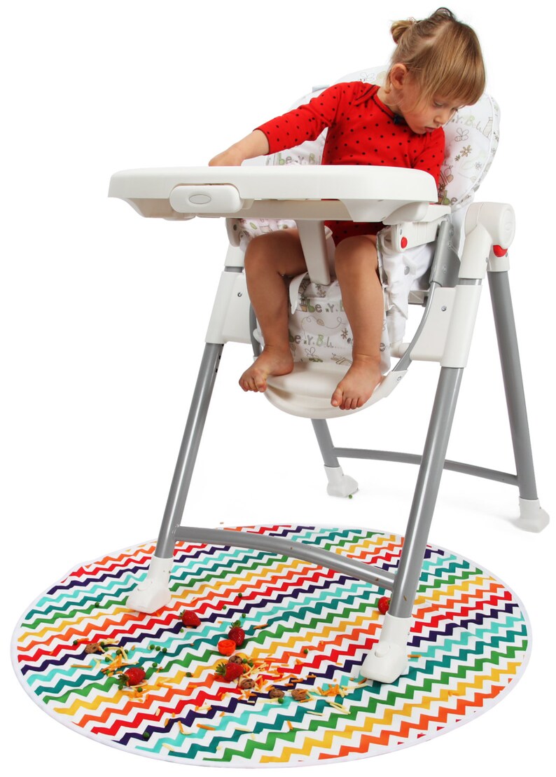 Kenley Baby Splat Mat For Under High Chair Waterproof Etsy