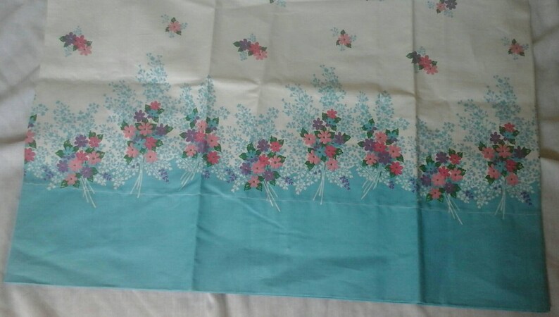 Flour Sack Vintage Fabric Pillow Cases Etsy