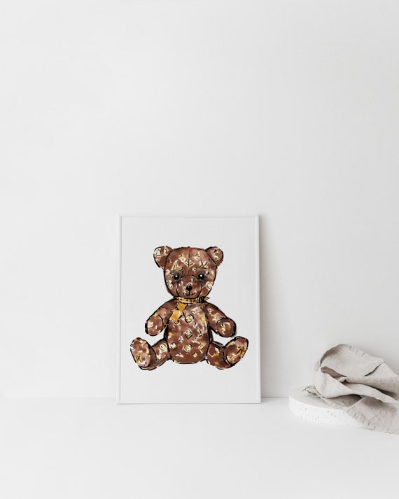 Louis Vuitton Teddy Bear【2023】  ルイヴィトン 壁紙, 携帯電話の