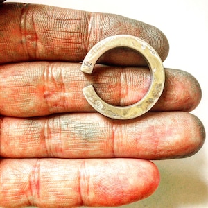 Men&#39;s Silver Statement Ring, Sterling Silver Ring for Men & Women, Mens Silver Biker Rocker Ring, Johnny Depp Jewelry - LUGDUN ARTISANS