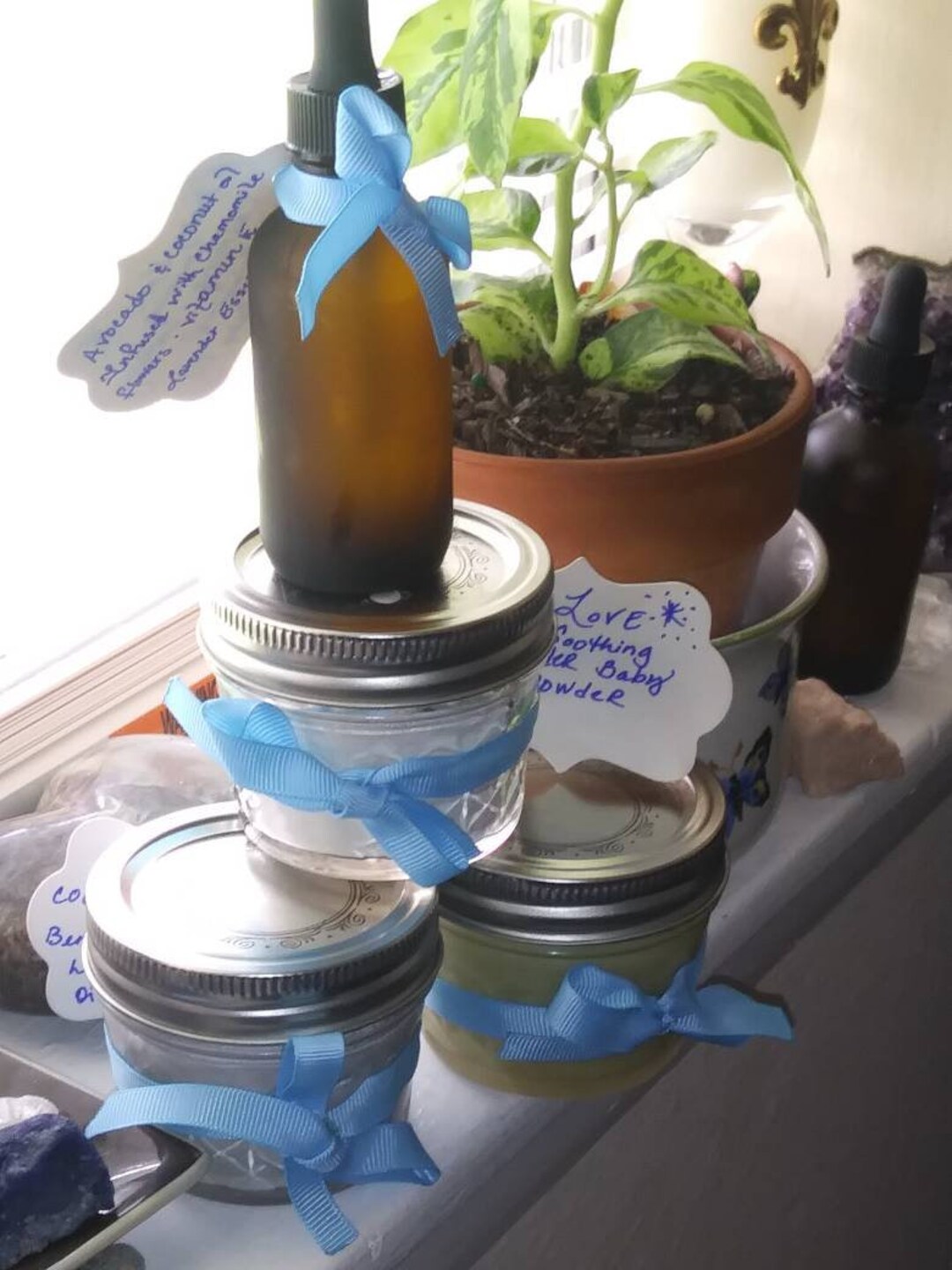 Baby Love Gift Set Includes Lavenderoatmeal Baby Powder Etsy