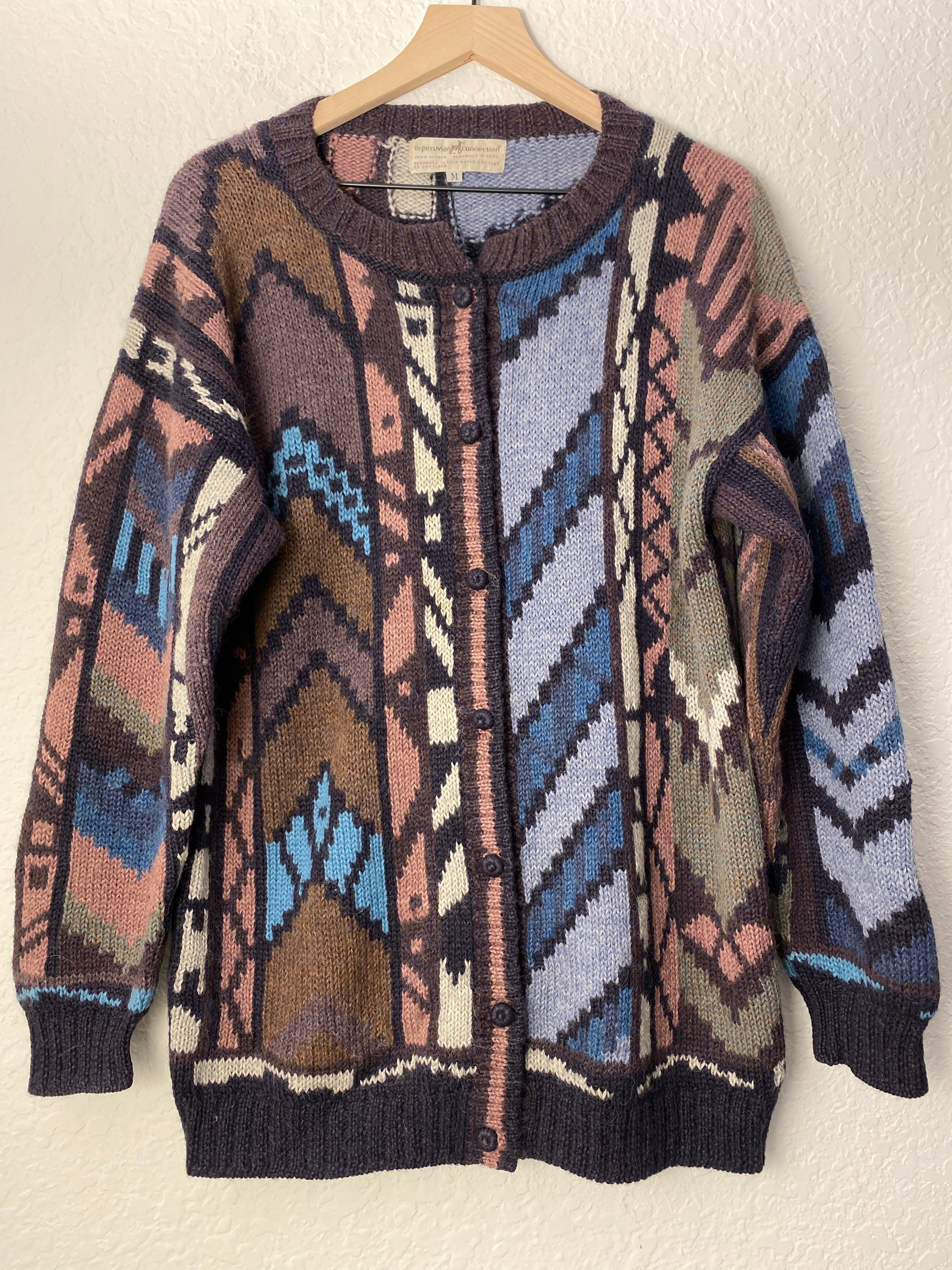 peruvian connection cardigan