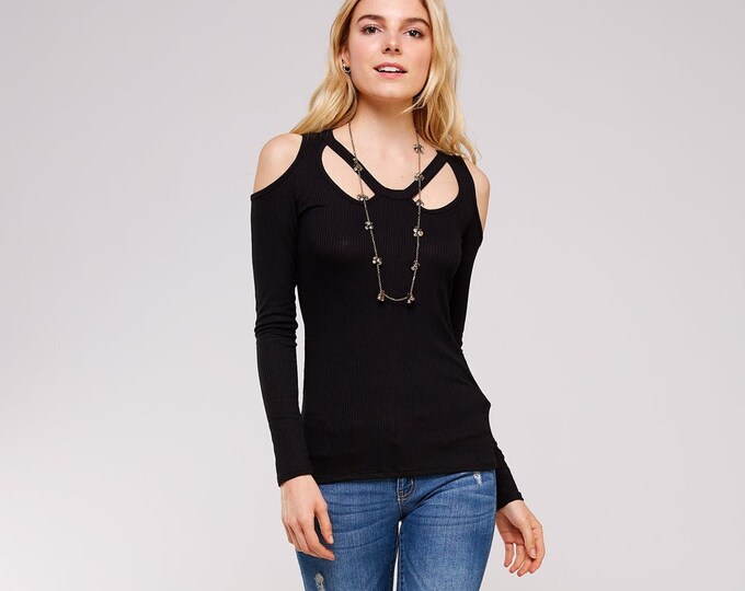Open Shoulder, Cold Shoulder Swing Top, Rose Patch, Floral, Summer ...