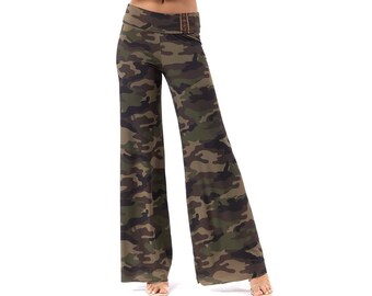 Camo Flare Pants - Etsy