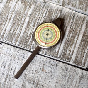 Opisometer For Measuring Curved Objects Early 20th Century Antique Drafting Tool - German Distance Meter (Kurvenmesser)