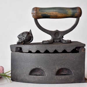 Antique Cast Iron Home Decor Vintage Gift Old Cast Iron Rustic Decor