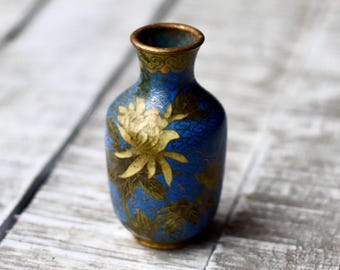 レトロ中国七宝花瓶エナメル花花瓶家の装飾テーブル装飾コレクタブル