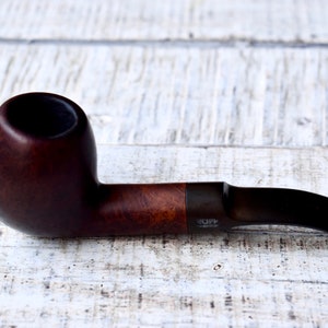 Vintage Briar Pipe Ropp Saint Claude Pipe Collection Pipe Mens Gift France Old Pipe image 5