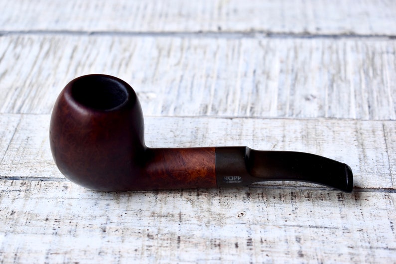 Vintage Briar Pipe Ropp Saint Claude Pipe Collection Pipe Mens Gift France Old Pipe image 5