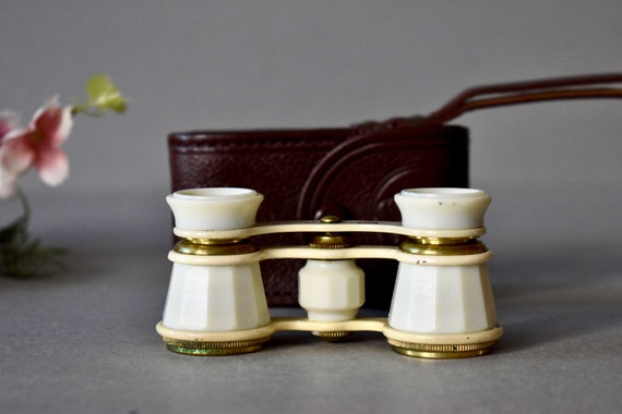 ヴィンテージ ソ連 劇場用双眼鏡 革製ケース 双眼鏡 - Etsy 日本