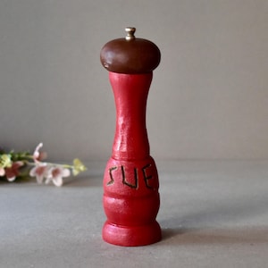 Vintage houten pepermolen Kruidenmolen Woondecoratie Rustiek decor