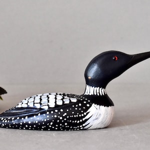 Vintage Renee Wickman Pine Wooden Duck Home Decor Table Decor Vintage Decor Vintage Figurine Duck