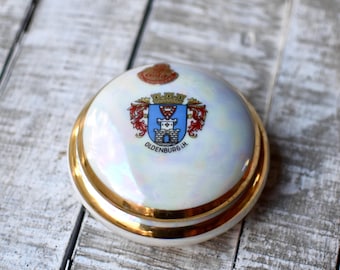 Joyero de porcelana vintage, joyero para mujer, porcelana alemana