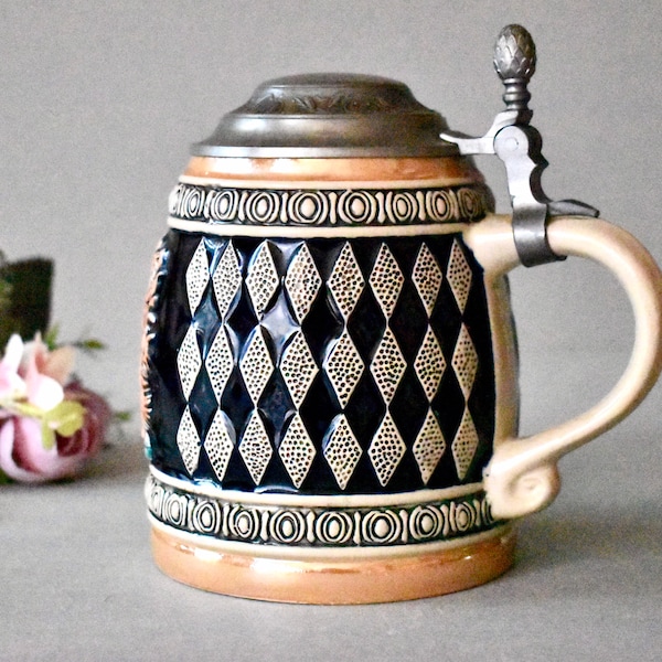 Ceramic Beer Stein Etsy