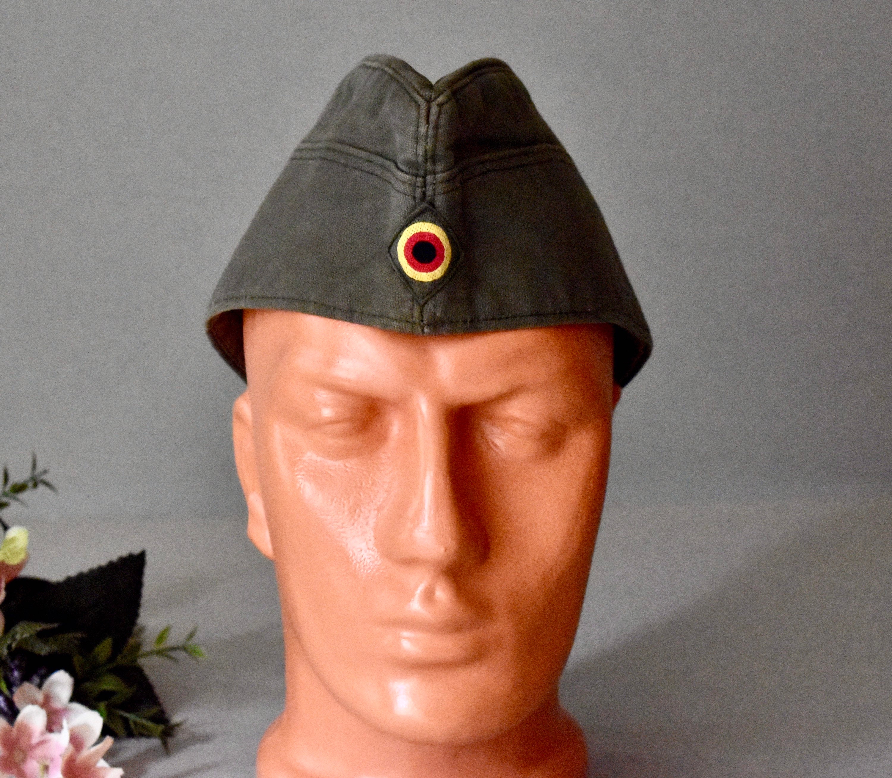 Vintage German Army Military Hat Collectable Military Hat Etsy