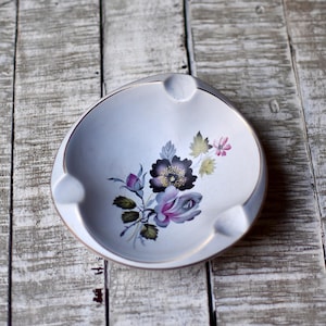 Vintage Ceramic Ashtray Gouda Home Decor Hand Made Ashtray Vintage Gift Table Decor