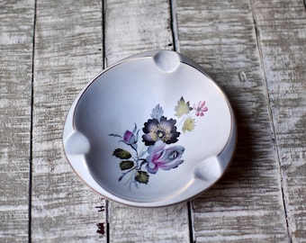 Vintage Ceramic Ashtray Gouda Home Decor Hand Made Ashtray Vintage Gift Table Decor