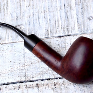 Vintage Briar Pipe Ropp Saint Claude Pipe Collection Pipe Mens Gift France Old Pipe image 3