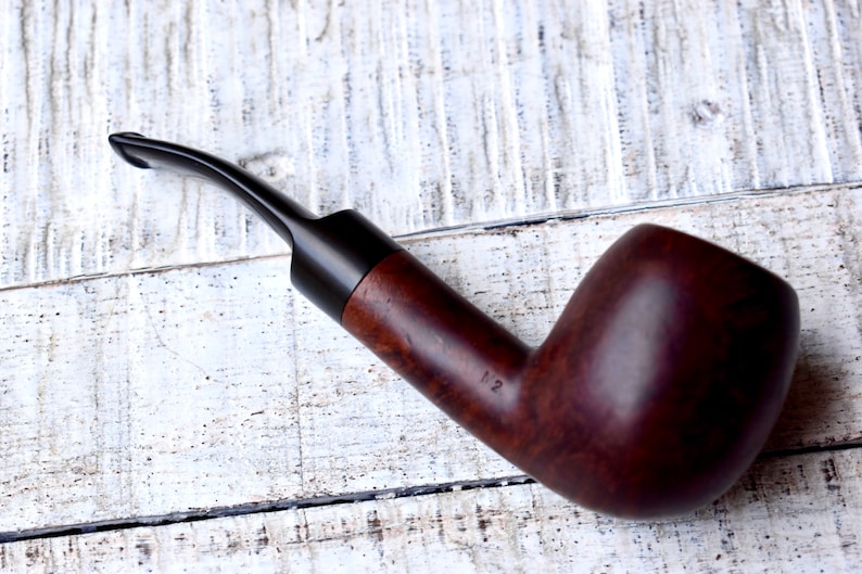 Vintage Briar Pipe Ropp Saint Claude Pipe Collection Pipe Mens Gift France Old Pipe image 3