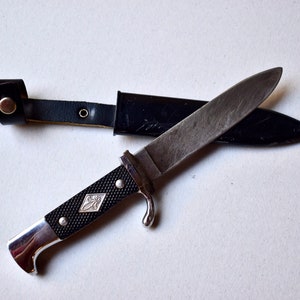 Vintage couteau scout Solingen Rehwappen couteau de collection Allemagne couteau