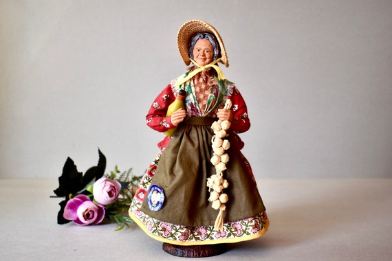 インディアン人形のお手伝いアメリカ陶芸の置物です ヴィンテージ