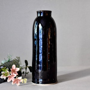 Vintage Germany Glazed Ceramic Vases Home Decor Table Decor Vases Centerpiece Decor Hand Made Ceramic Vases