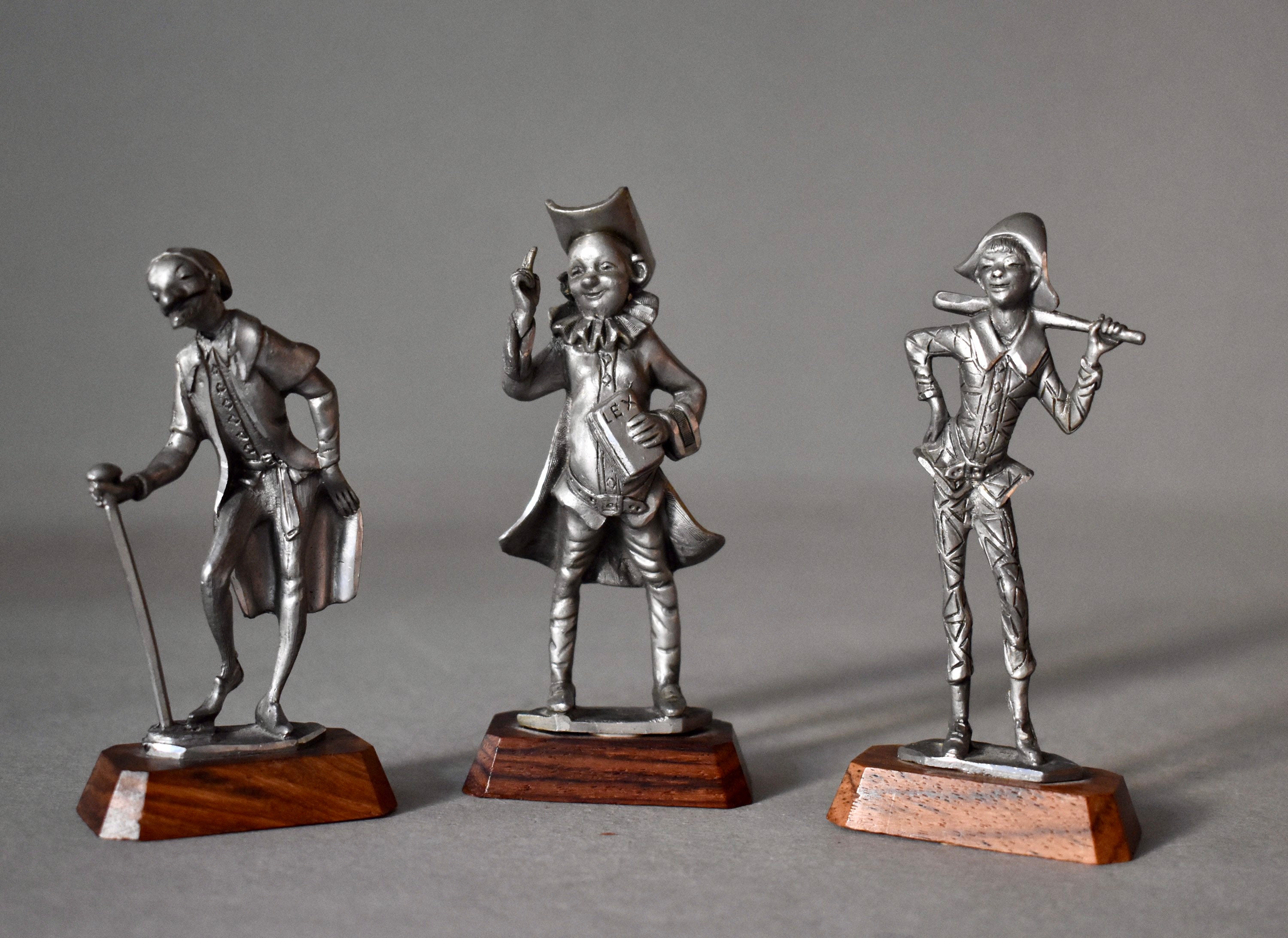 ロットNo.入 ペリコパストール 直筆サイン入 リトグラフ 額装済 Vintage Pewter Lead Figurine Collectable Peltro Inciso