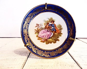 Vintage Porcelain Small Plate Limoges France Table Decor Home Decor Vintage Gift