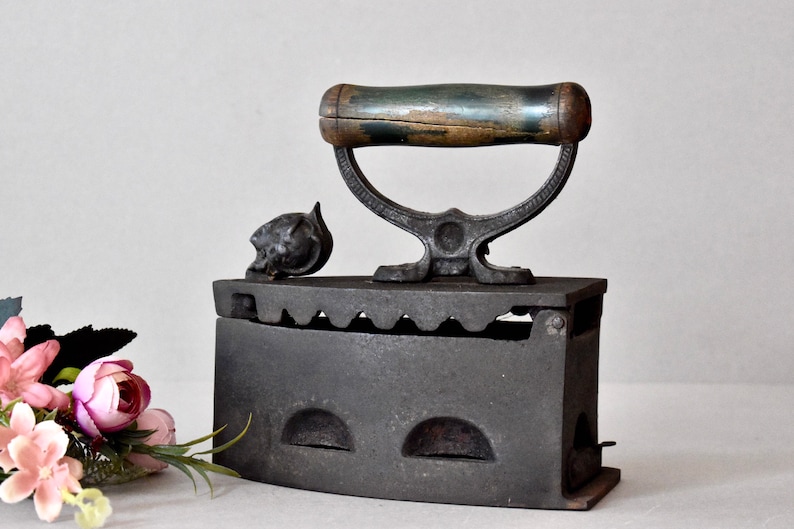 Antique Cast Iron Home Decor Vintage Gift Old Cast Iron Rustic Decor Etsy