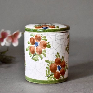 Vintage Ceramic Sugar Bowl Home Decor Table Decor Middle Century Ceramic