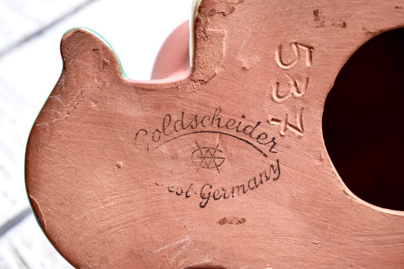 Art Deco Ceramic Wall Mask Ladys Head Wall Decor Mask Etsy