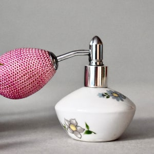 Vintage  Porcelain Perfume Bottle Collectible Perfume Bottle Women Gift