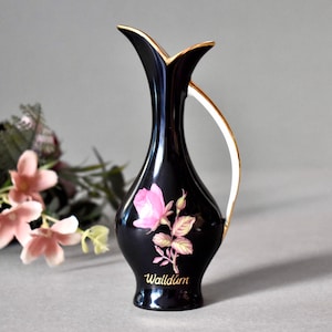 Alemanha Vintage Pequenos Vasos de Porcelana Decoração para Casa Decoração de Mesa Baviera WAGNER Bayreuth Vasos de Flores