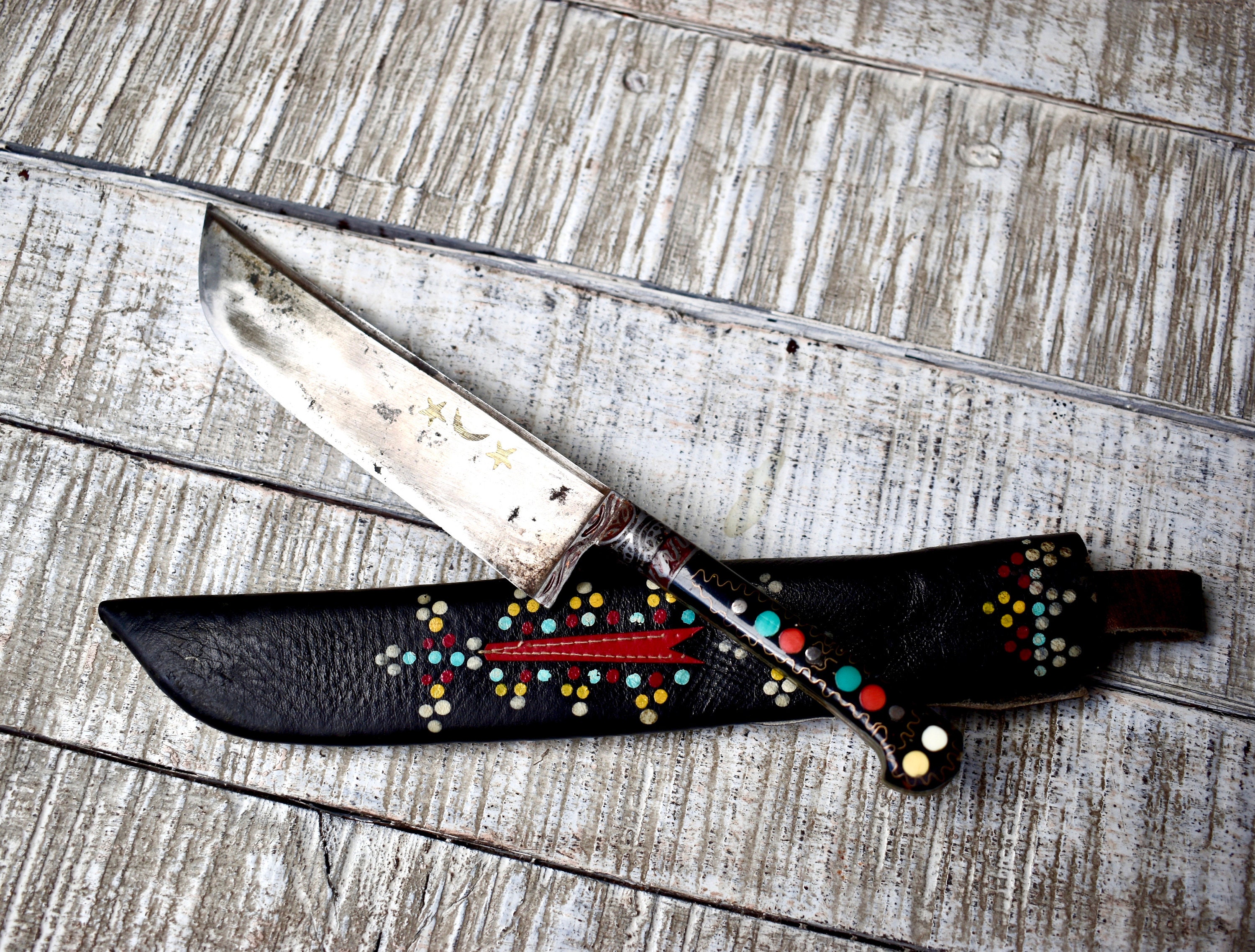 Handmade Forged Scissors with Bird Design 2 Uzbekistan