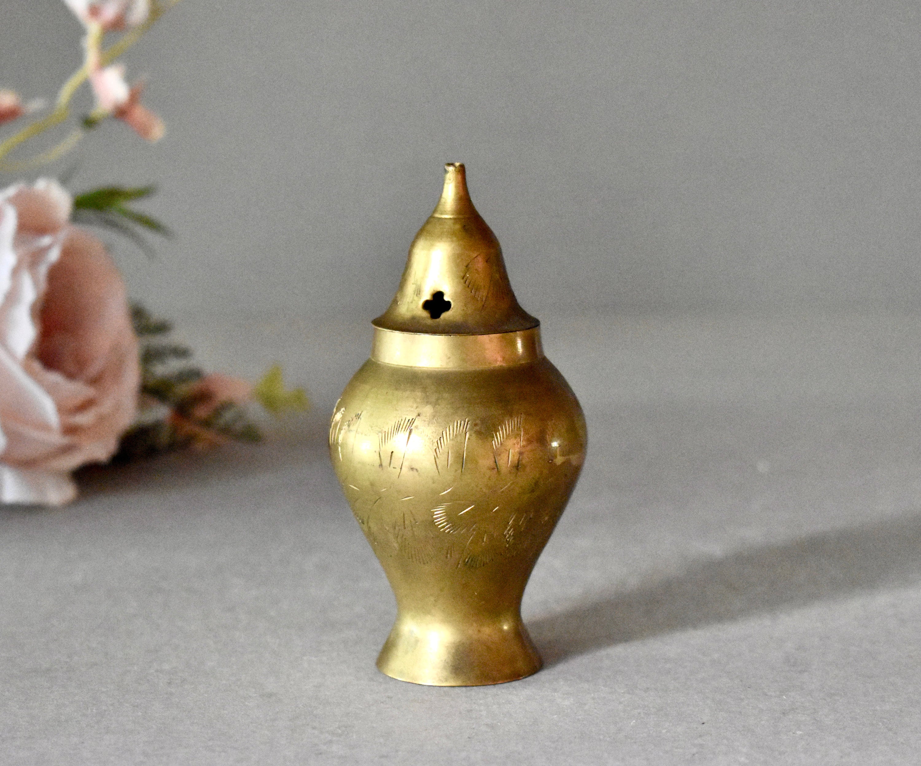Vintage Messing Aroma Jar Home Decor Gift