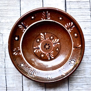 Vintage West Germany Ceramic Plate Home Decor Vintage Collectable Gift Wall Decor Rustic Decor
