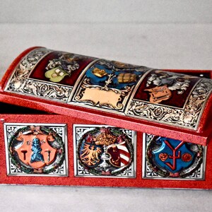 Vintage Tin Biscuit Box Pastry German Box Home Decor Vintage Decor Pastry Shop Decor