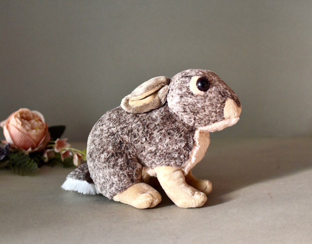 Vintage Rabbit Plush Toy Original Wild Republic Denmark Plush Toy ...