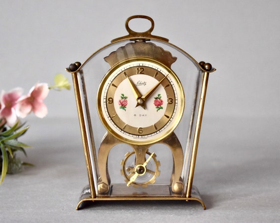 Orologio da tavolo vintage scheletro Germania orologio decorazioni per la  casa orologio da collezione -  Italia