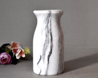 レトロ、大理石花瓶、土台付き レトロ、大理石花瓶、土台付き