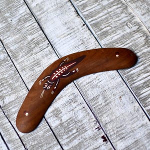 Vintage Original Boomerang Retro Wooden Toys