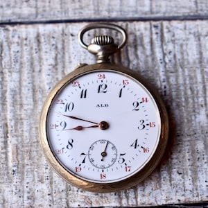 Antiek Zwitsers zakhorloge ABL Watch verzamelzakhorloge