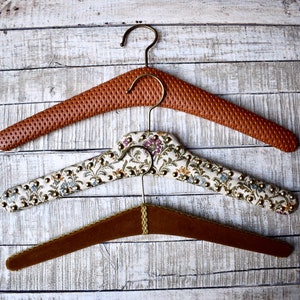 Vintage Clothing Hangers Hand Made  Hangers Home Decor Vintage Fashion Hangers