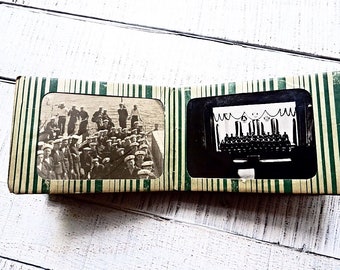 Vintage Foto Bild Schwarz Weiß Bulgarische Militär Fotografie