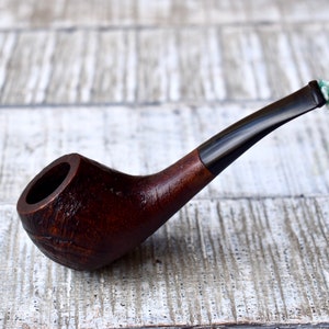 Antique France  Briar Pipe COURRIEU COBOLIN Collectable Pipe Rare Pipe Antique